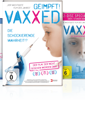 VAXXED + 3 Gratis-Aufkleber + Versand in D ohne Mindestbestellwert!